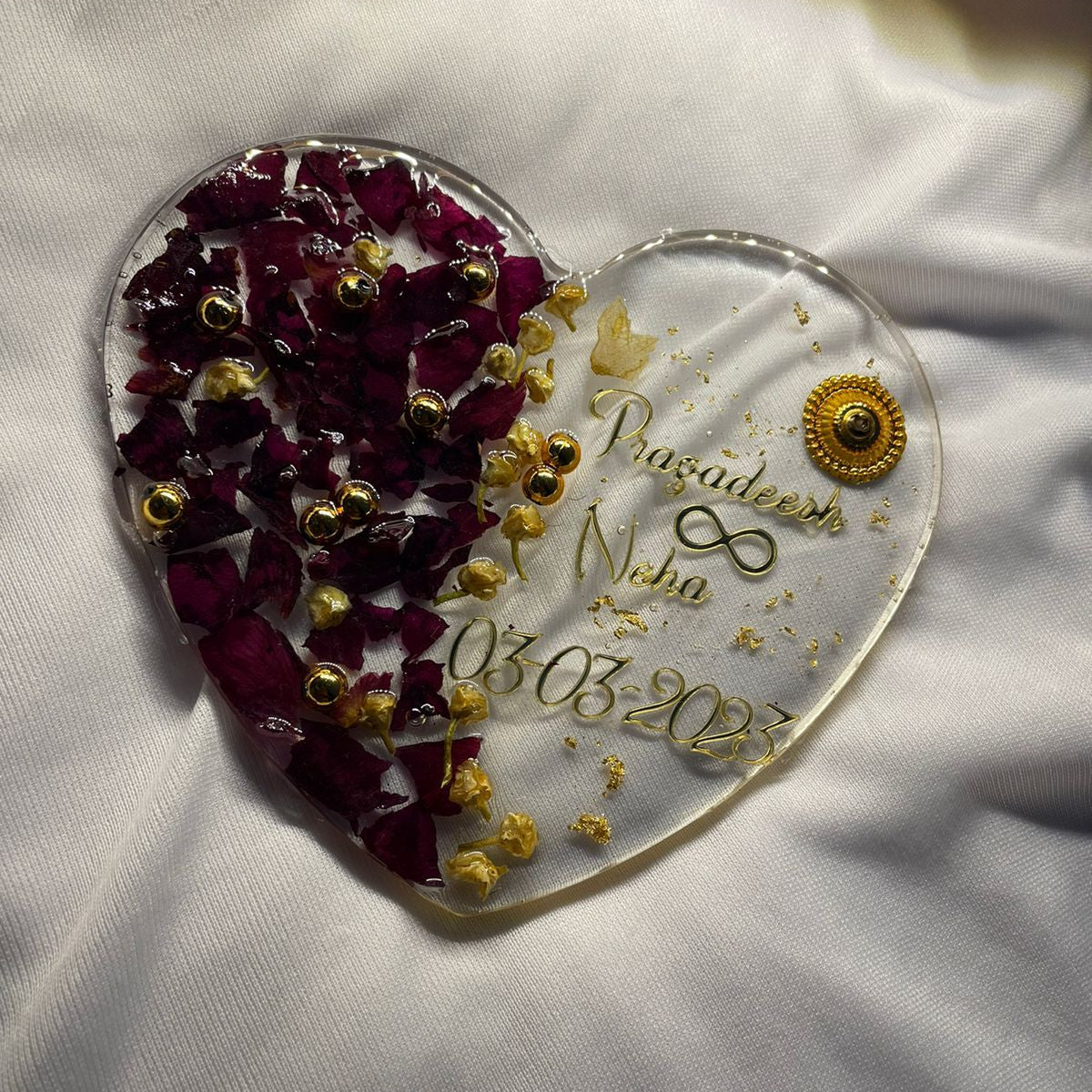 Heart-shaped Rose Preservation