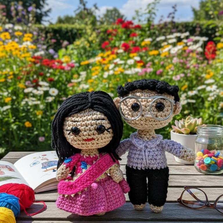 Crochet Replica Couple Dolls