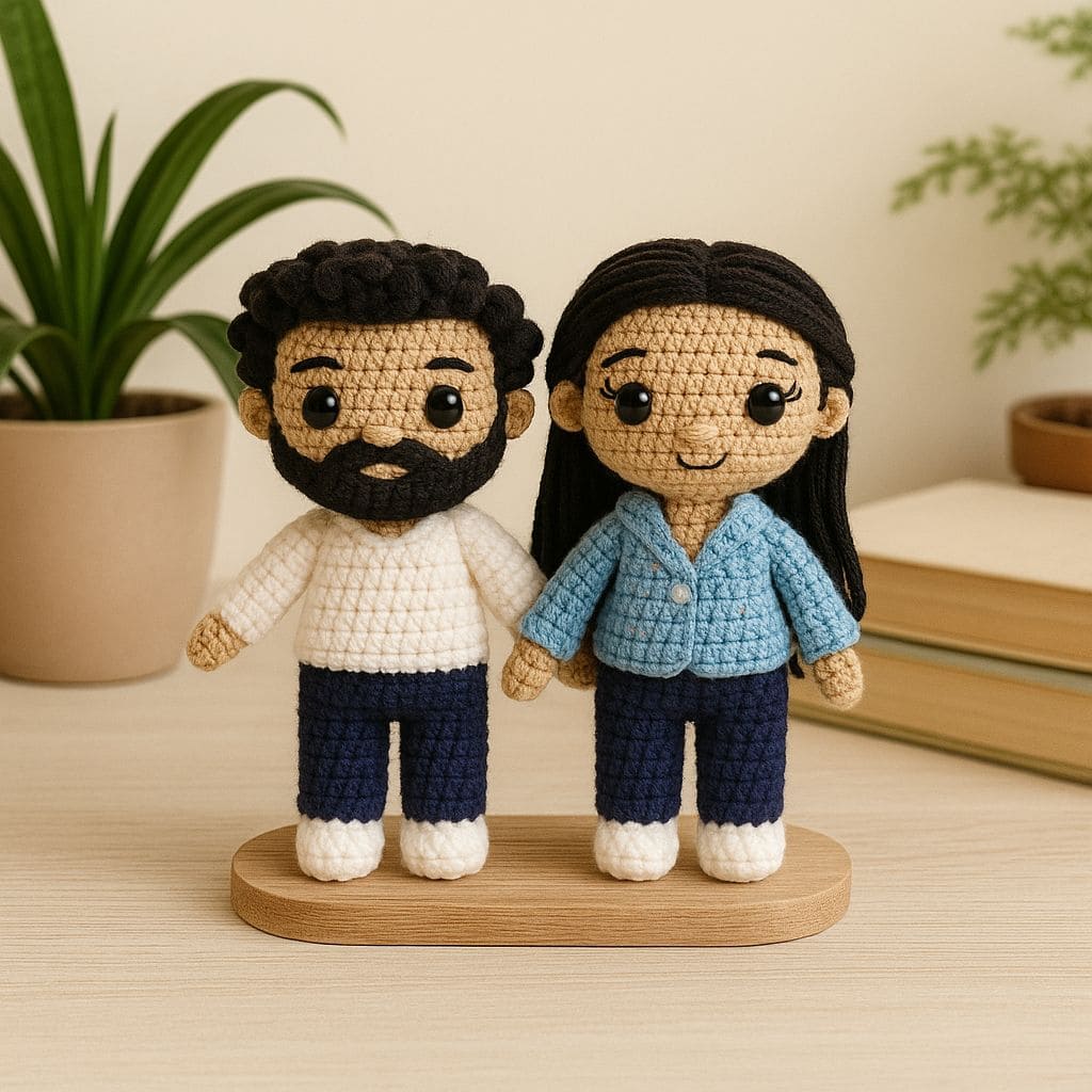 Crochet Replica Couple Dolls
