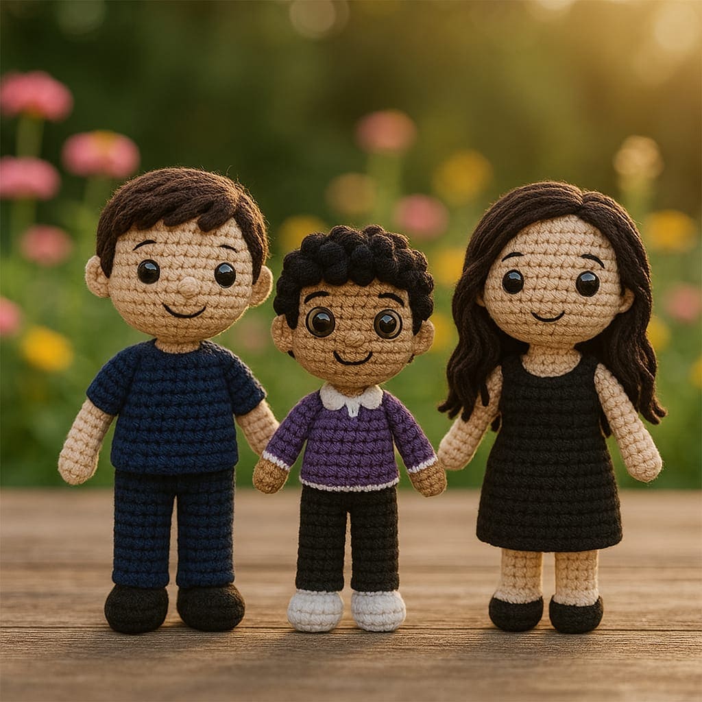 Crochet Replica Couple Dolls