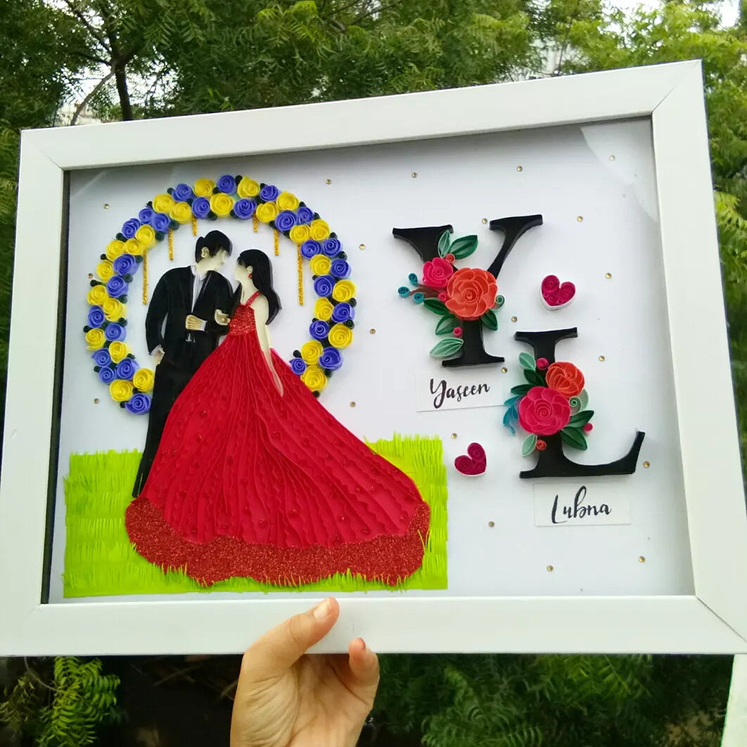 Whispers of Love: Quilling Sentiments in Every Coil