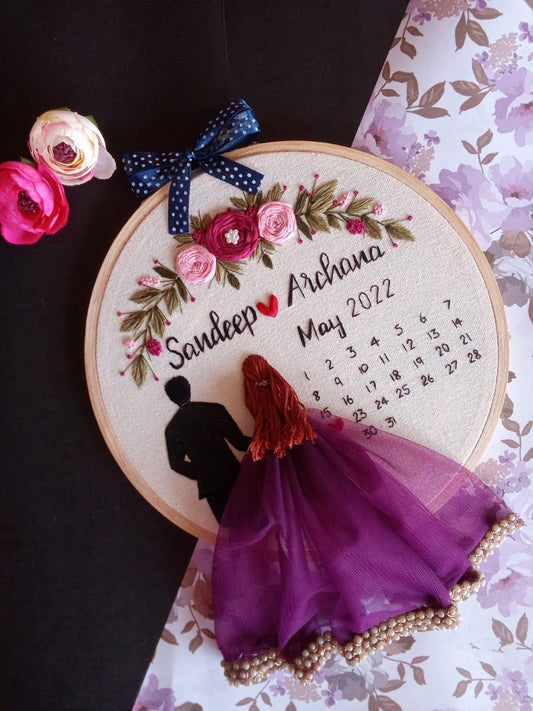 Everlasting Love Embroidery Hoop