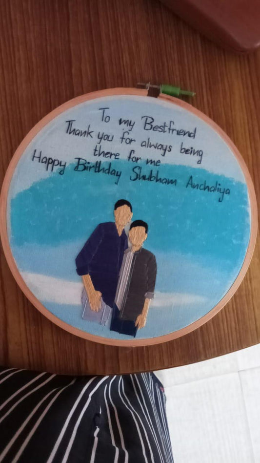 Bound by Threads Friendship Hoop