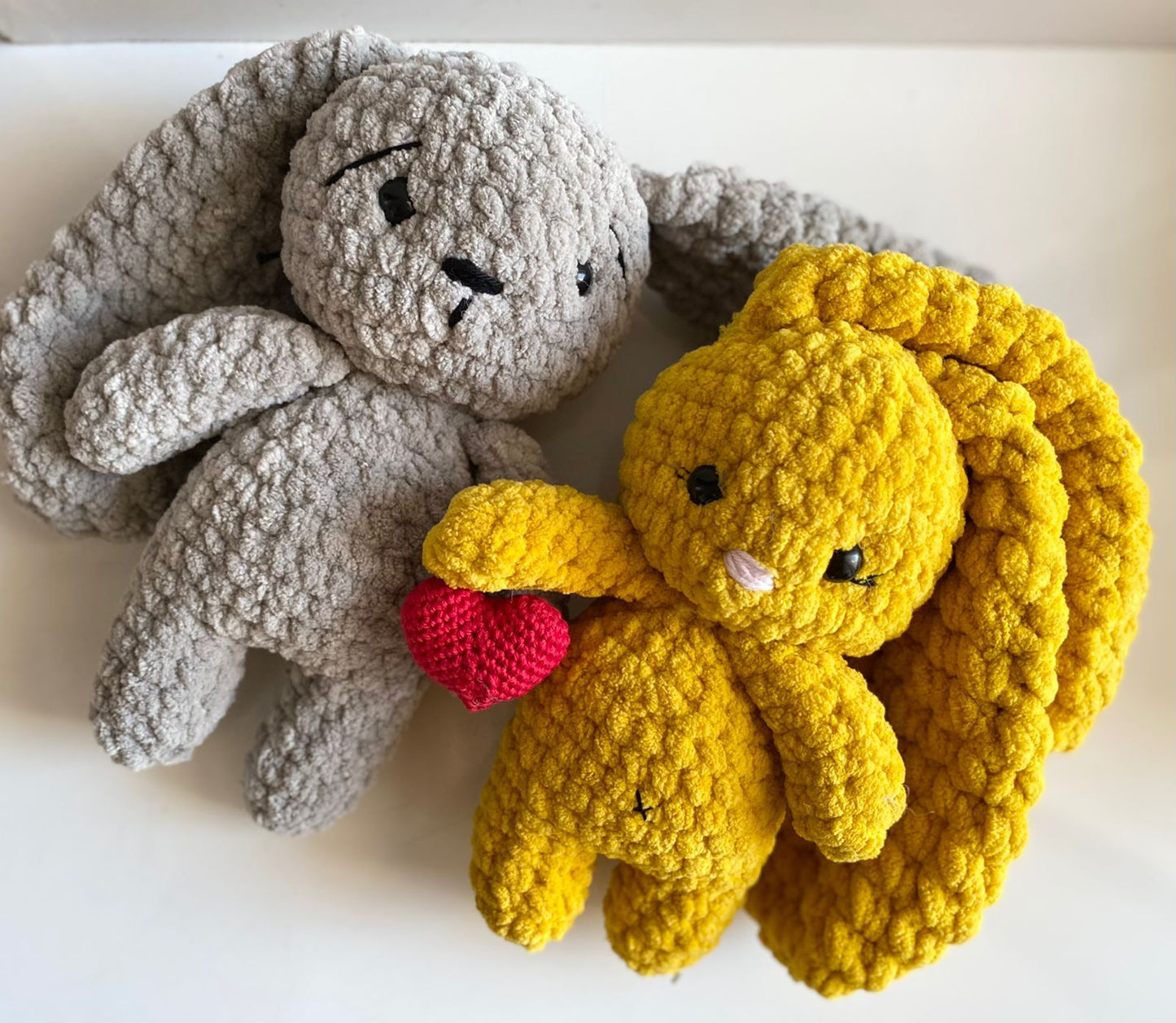 Velvet Yarn Bunny Toy