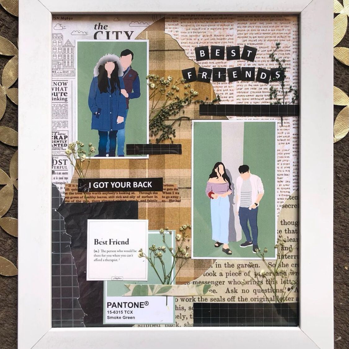 Snapshot Nostalgia: Personalized Vintage Photo Frame