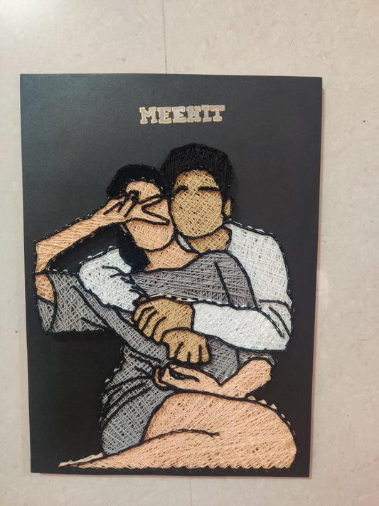 Forever Entwined String Art