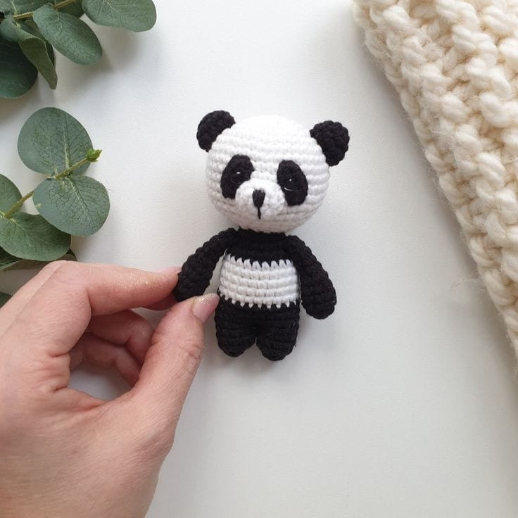 Pint-Sized Perfection Of Our Mini Crochet Pandas