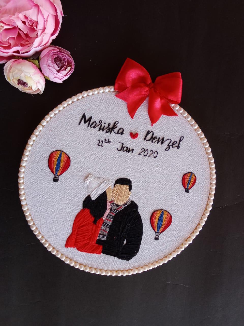 Joyful Journeys Embroidery Hoop