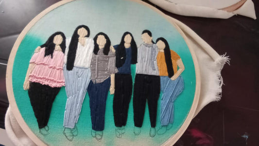 Forever Together Friendship Hoop