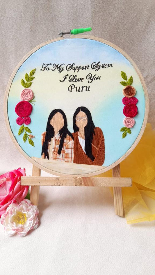 Embroidery Hoops For Best Friend