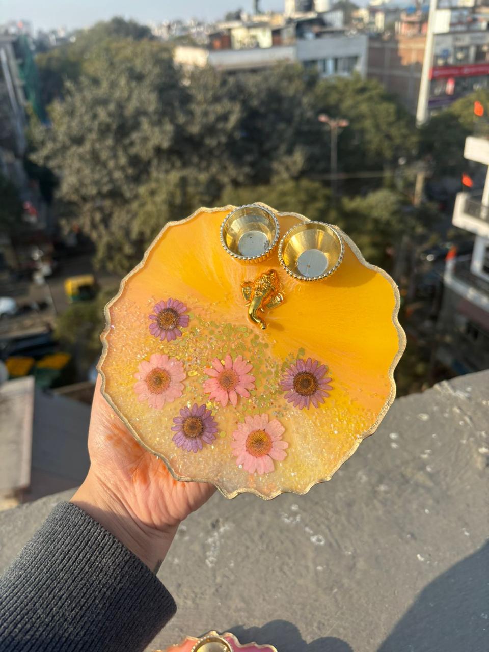 Ethereal Essence Resin Thali
