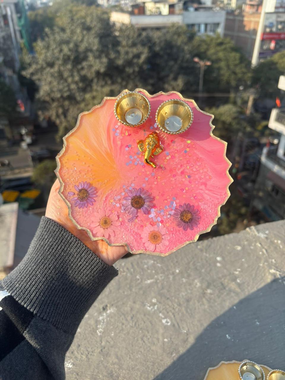 Ethereal Essence Resin Thali