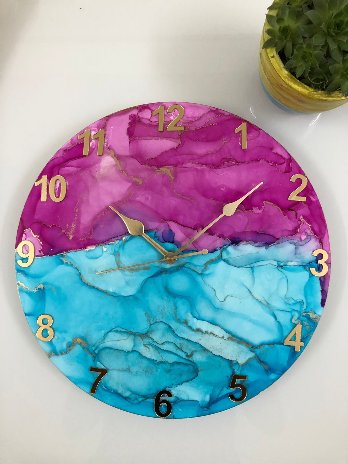 Resin Alcohol Clock