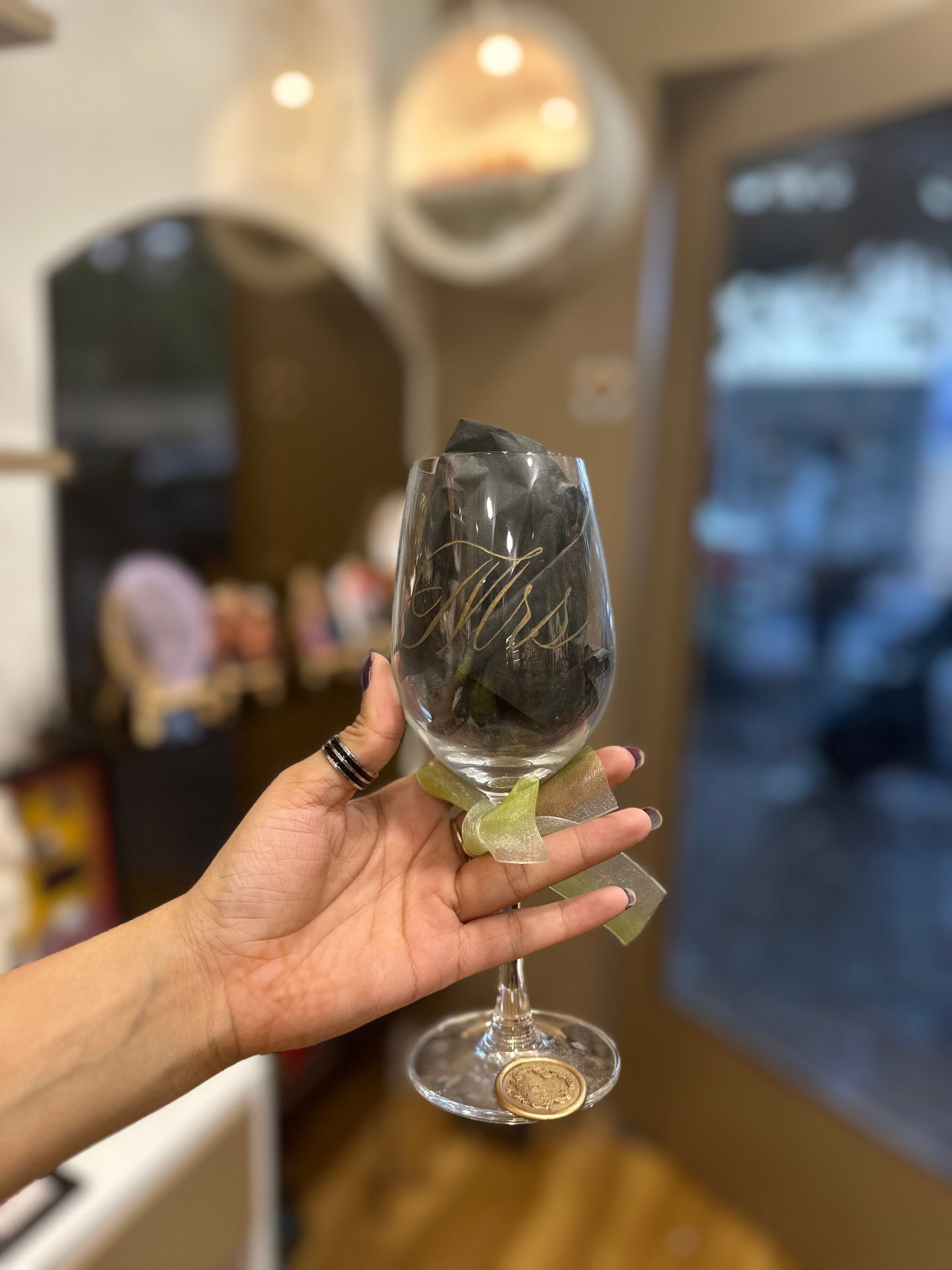 Personalized Elegance: Engraved Glassware