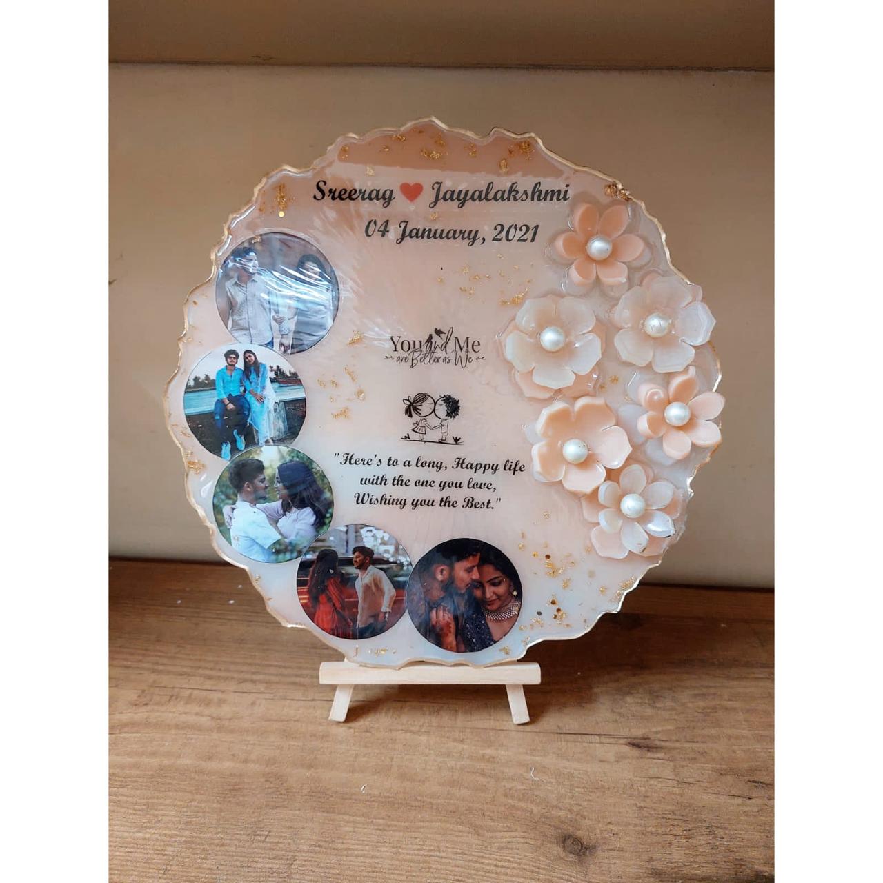 Personalized Resin Photo Block