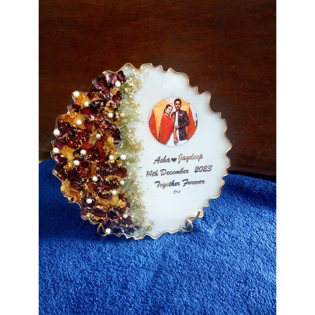 Personalized Wedding Keepsake Plaque