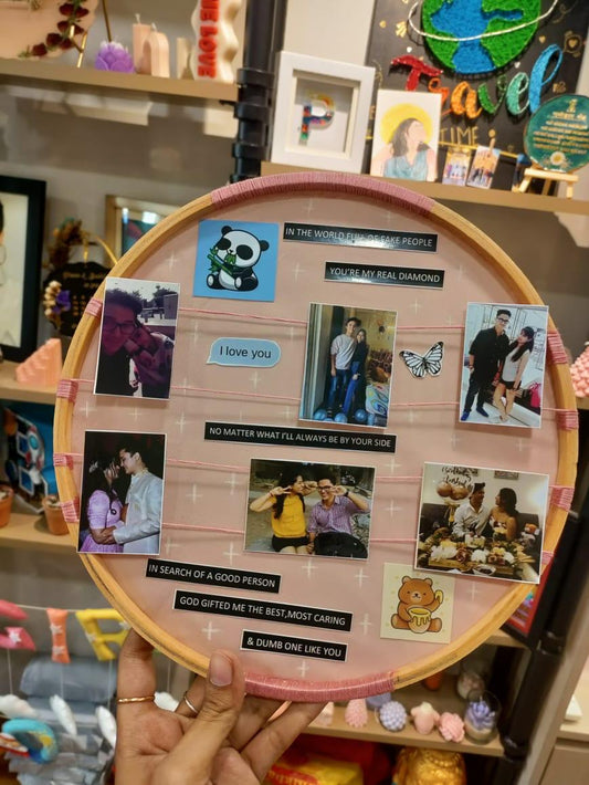 Memory Hoop: Personalized Photo & Message Board