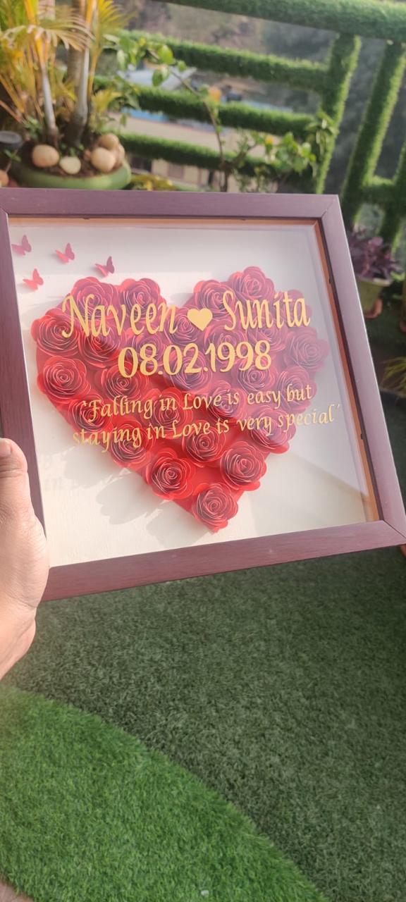 Wedding Shadow Box
