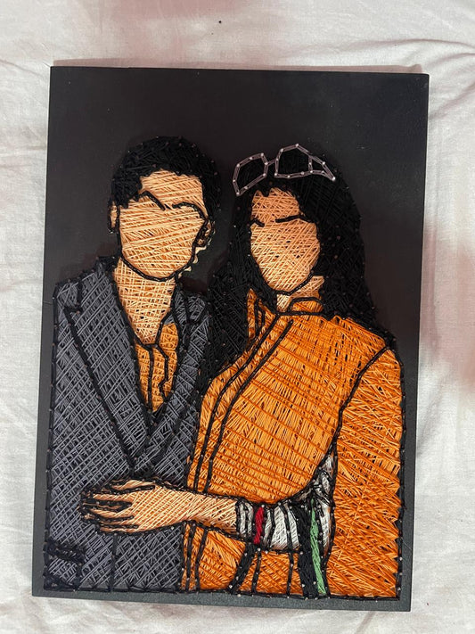 Custom String Art Portrait