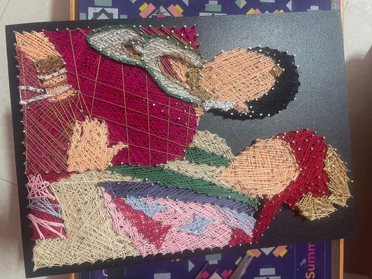 Custom String Art Portrait