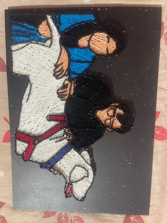 Custom String Art Portrait