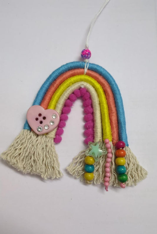 Macrame Rainbow Wall Hanging