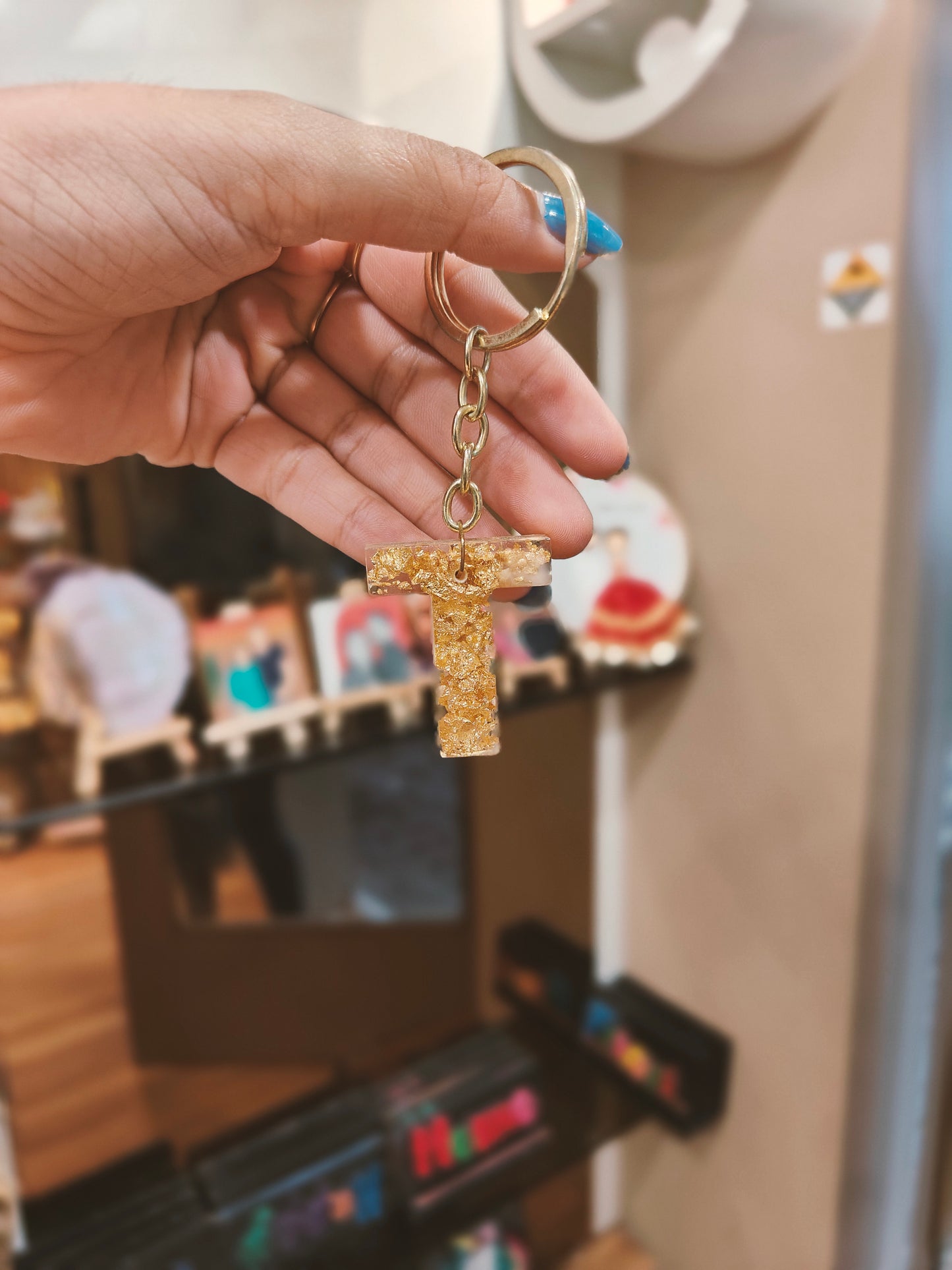 Elegant Essence Crystal Keychain