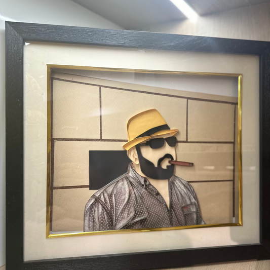 Cherished Memories Quilling Photo Frame