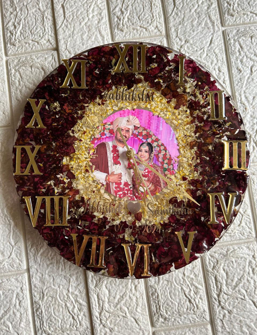 Wedding Varmala Clock