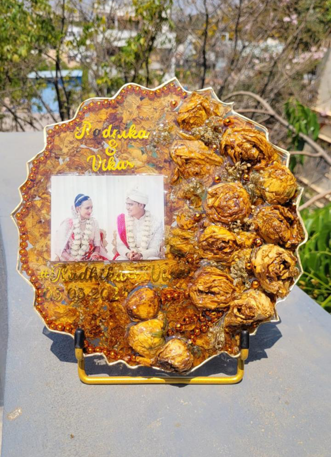 Forever Starts Now Personalized Resin Keepsake