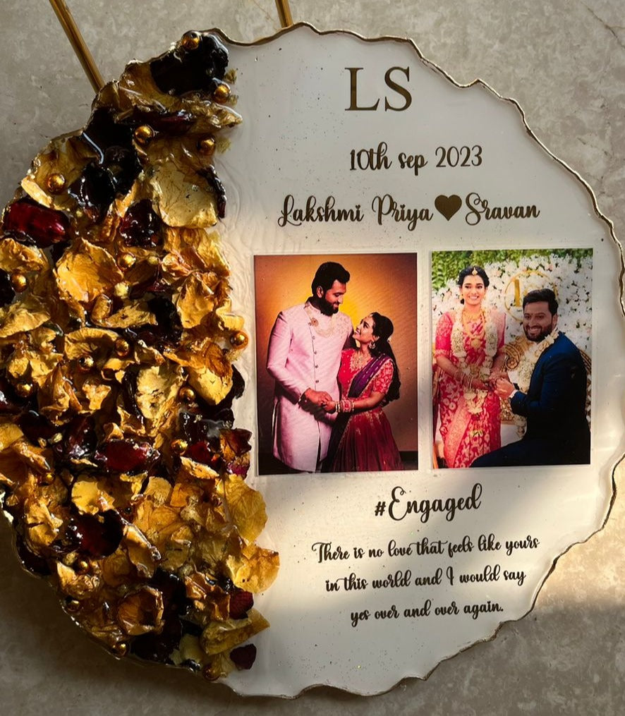 Varmala Resin Flower Preservation Frame