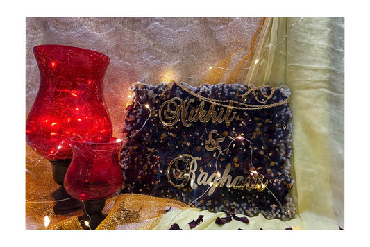 Handmade Resin Nameplates (9*12 inch)