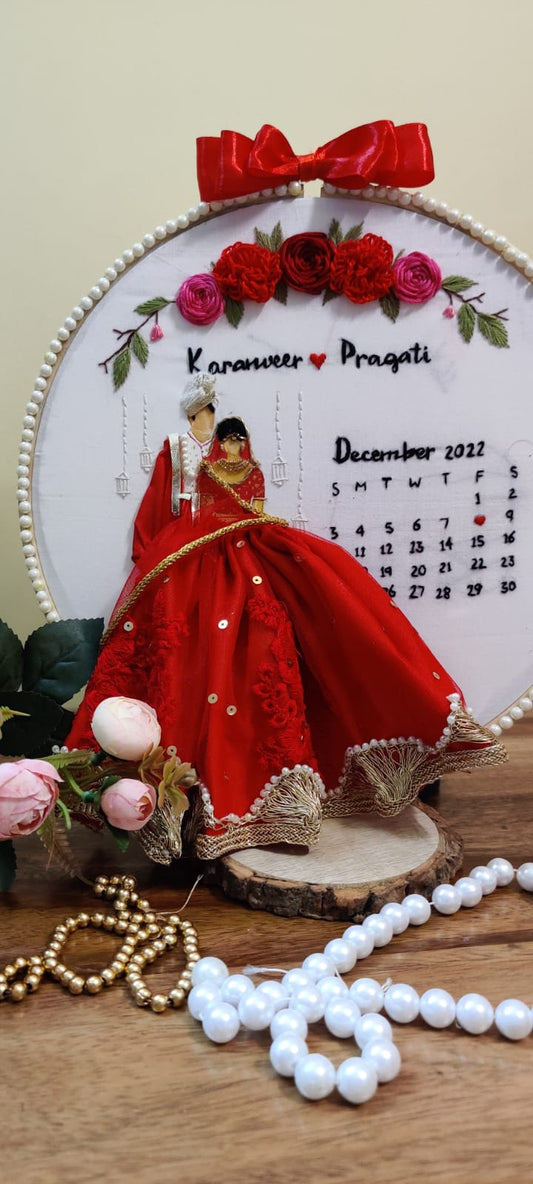 Customized Handmade Wedding Hoop