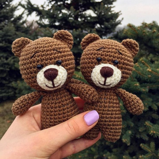 Crafted Comfort Of Mini Crochet Bear Doll