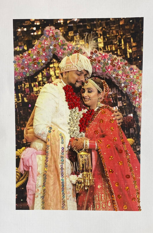 Hand Embroidered Photo