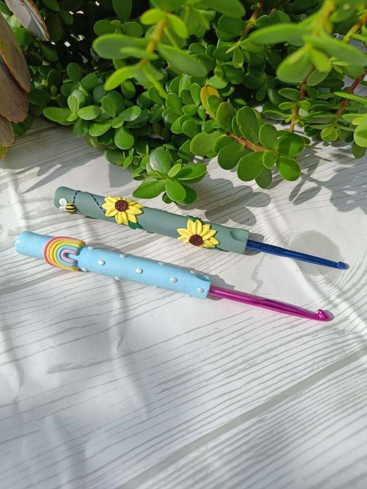 Embroidered Crochet Hook