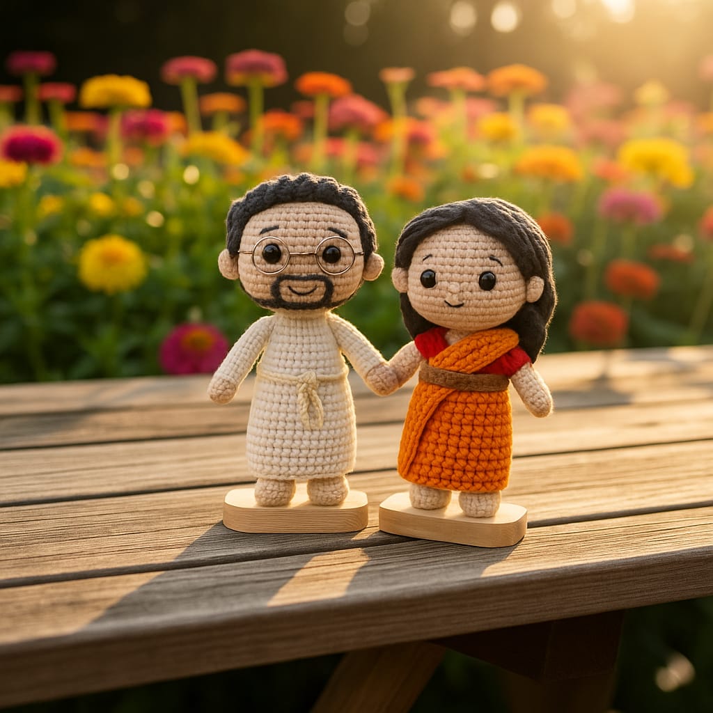 Crochet Replica Couple Dolls