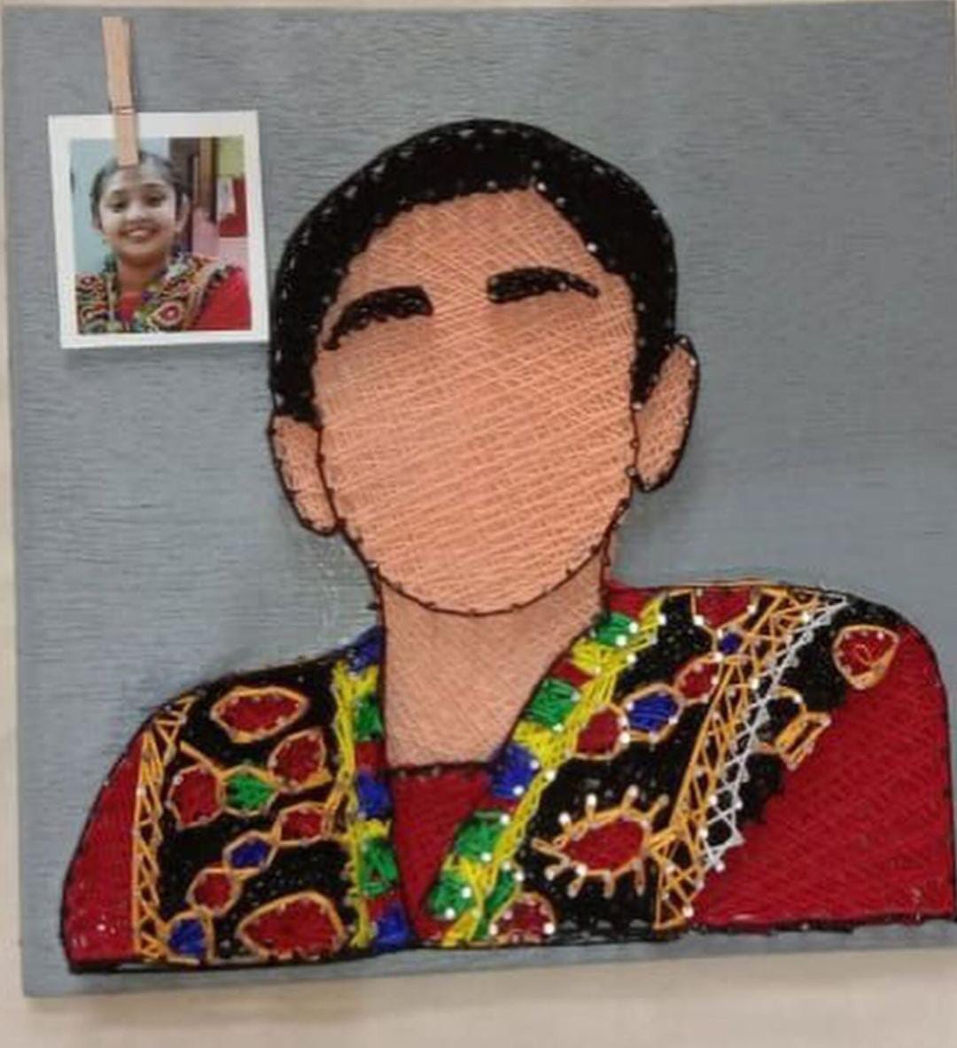 Strung Together string art