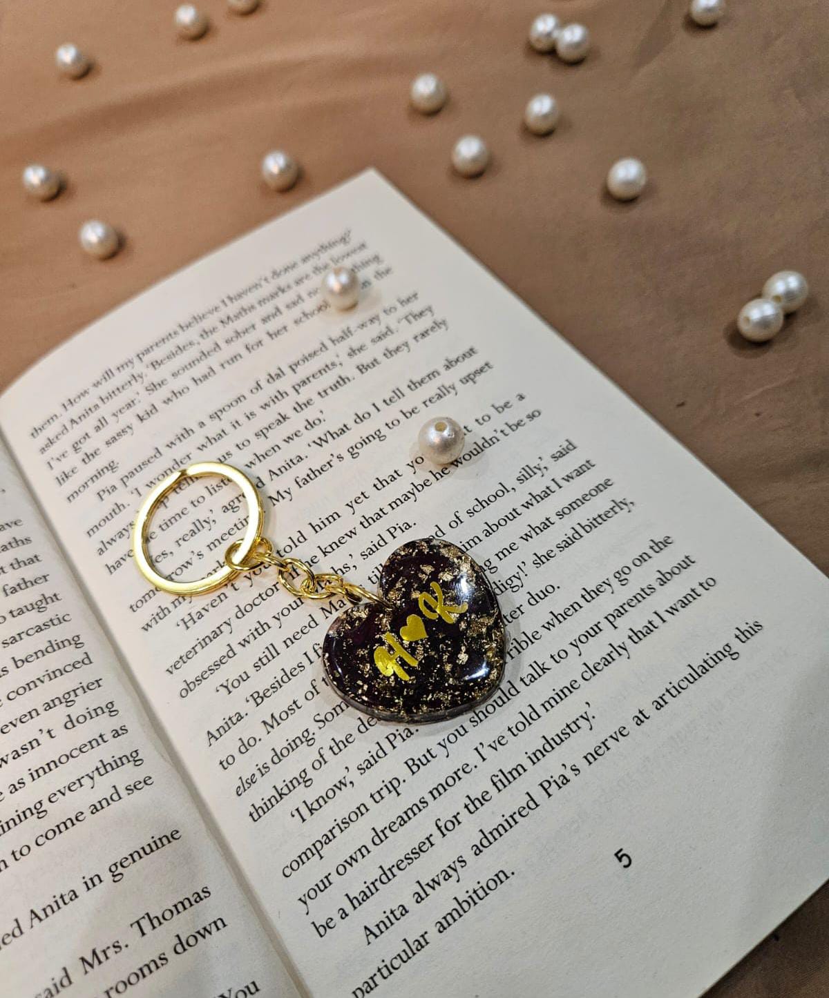 Resin Reverie Keychain