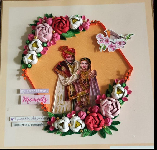 Unity in Paper Quilling Frame