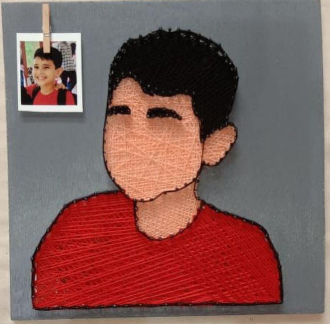 Strung Together string art