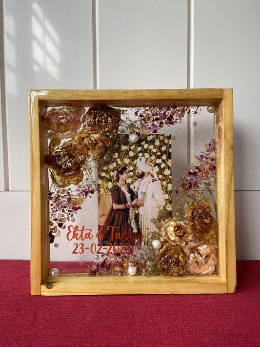 Eternal Bond Varmala preservation Resin Frame