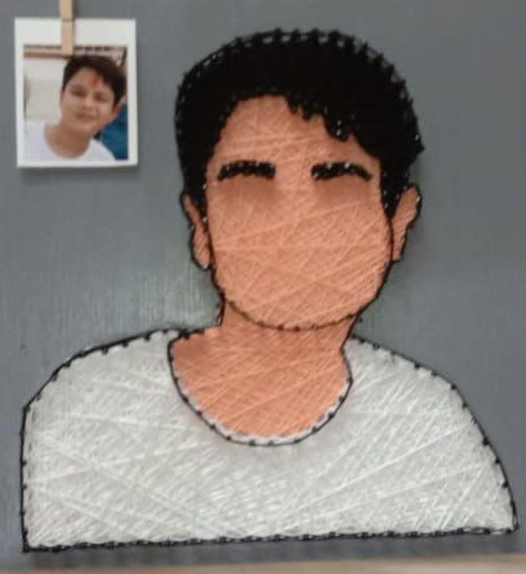 Strung Together string art