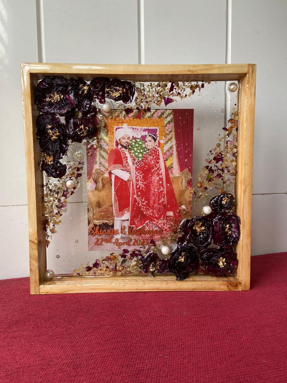 Crafted with love cherished forever Varmala preservation