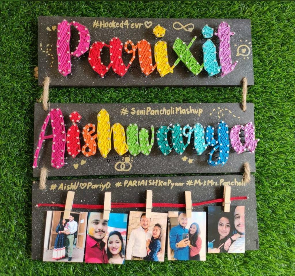 Stringed Snapshots string art