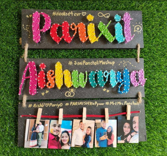 Stringed Snapshots string art