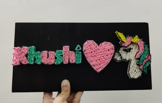 Customized Threaded Identity string art