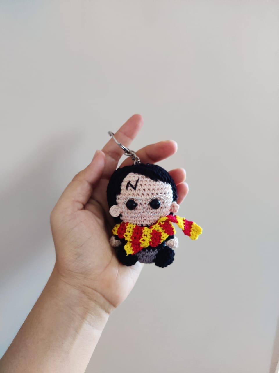 Little Stitches Harry Potter Crochet keyring