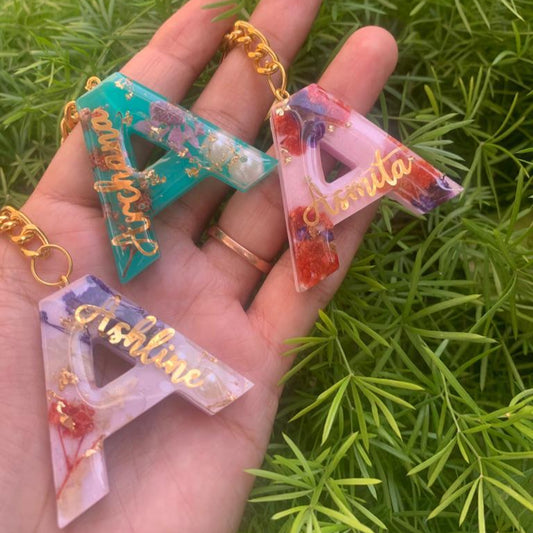 Aesthetic Charm Resin Keychain
