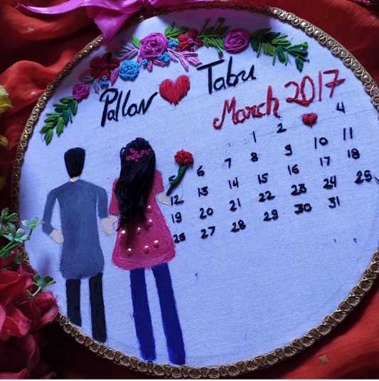 Heartfelt Harmony Embroidery Hoop